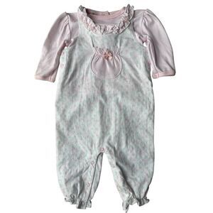 Vintage Sesame Street Baby Girl 2 Piece Romper 6-9M